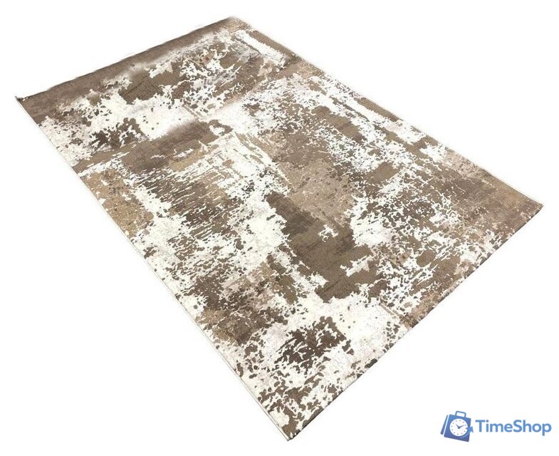 Ковер для жилой комнаты Radjab Carpet Астра прямоугольник 1647A 11266RK 1.6x2.3 (brown/beige) - Изображение №1 — Интернет-магазин Time-Shop