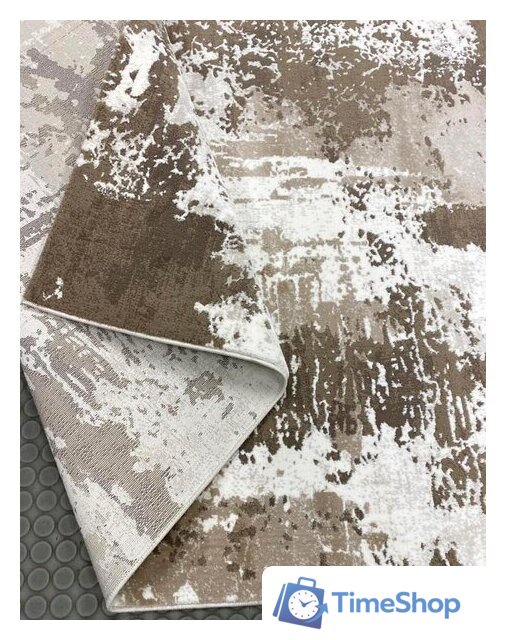 Ковер для жилой комнаты Radjab Carpet Астра прямоугольник 1647A 11266RK 1.6x2.3 (brown/beige) - Изображение №3 — Интернет-магазин Time-Shop