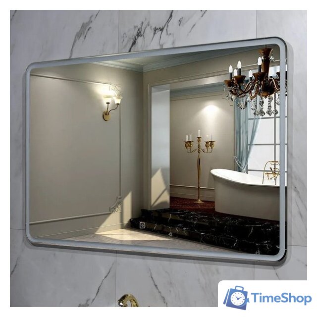  Пекам Зеркало Marta 1 100x80 marta1-100x80s (с подсветкой и сенсором на прикосновение) - Изображение №5 — Интернет-магазин Time-Shop