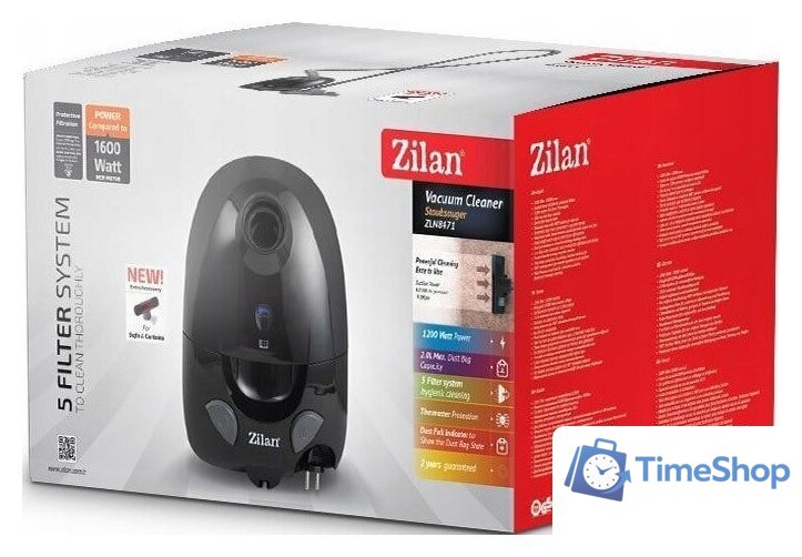 Пылесос Zilan ZLN8471 (черный) - Изображение №9 — Интернет-магазин Time-Shop