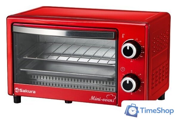 Мини-печь Sakura SA-7023R - Изображение №1 — Интернет-магазин Time-Shop
