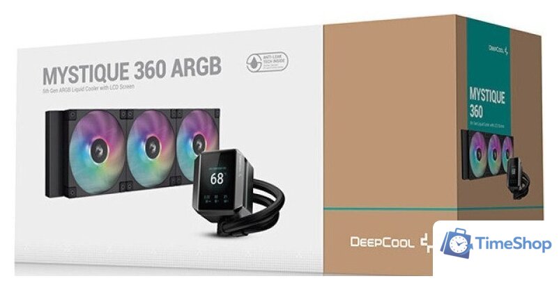 Система жидкостного охлаждения для процессора DeepCool Mystique 360 ARGB R-LX750-BKADSNC-G-1 - Изображение №4 — Интернет-магазин Time-Shop