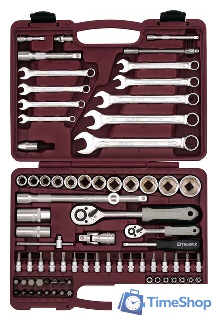 Универсальный набор инструментов Thorvik UTS0082 (82 предмета) - Изображение №2 — Интернет-магазин Time-Shop