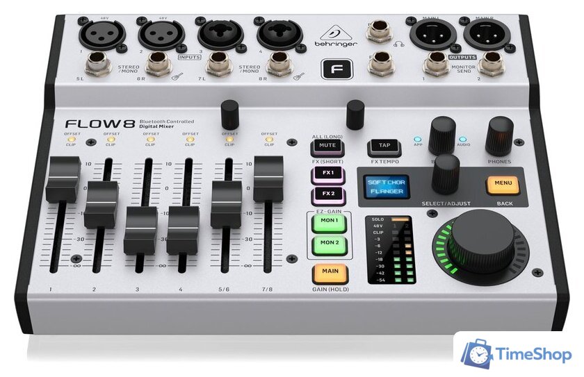 Микшерный пульт Behringer Flow 8 - Изображение №2 — Интернет-магазин Time-Shop