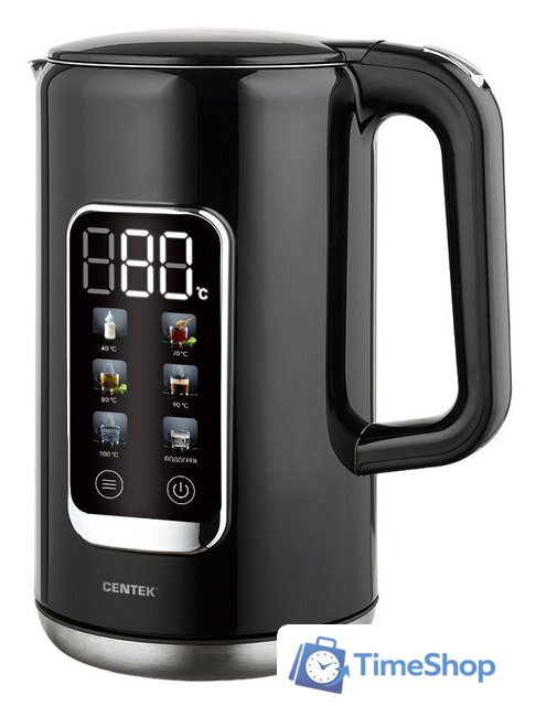 Электрический чайник CENTEK CT-1003 (черный) - Изображение №1 — Интернет-магазин Time-Shop