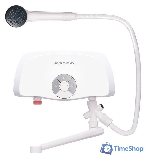 Проточный электрический водонагреватель кран+душ Royal Thermo Smartfix TS 6.5 кВт (кран+душ) - Изображение №1 — Интернет-магазин Time-Shop
