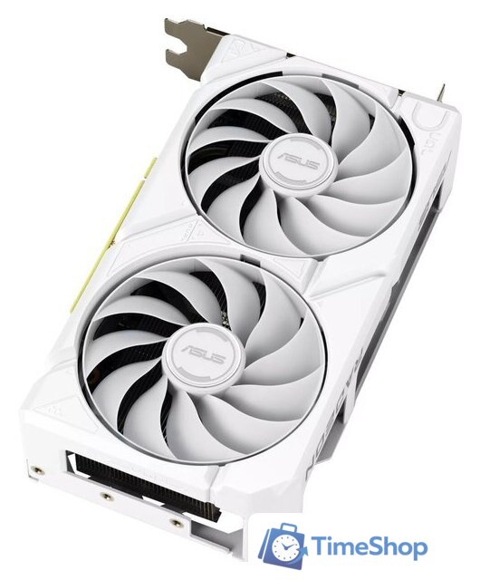 Видеокарта ASUS Dual Radeon RX 9060 XT 16GB GDDR6 White Edition DUAL-RX9060XT-16G-WHITE - Изображение №5 — Интернет-магазин Time-Shop