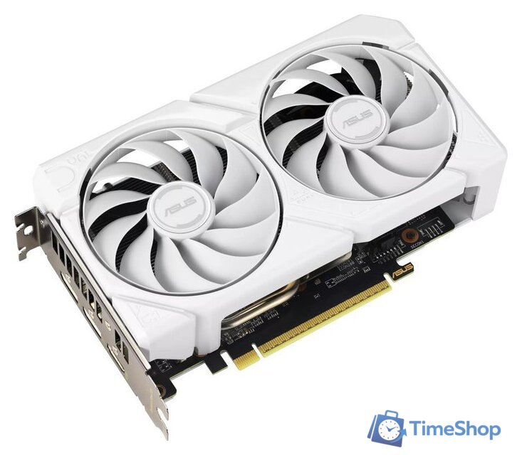 Видеокарта ASUS Dual Radeon RX 9060 XT 16GB GDDR6 White Edition DUAL-RX9060XT-16G-WHITE - Изображение №3 — Интернет-магазин Time-Shop