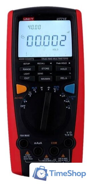 Мультиметр UNI-T UT71E - Изображение №4 — Интернет-магазин Time-Shop