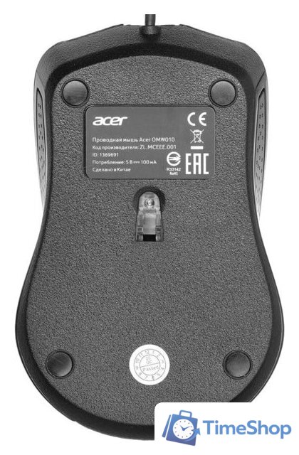Мышь Acer OMW010 - Изображение №6 — Интернет-магазин Time-Shop
