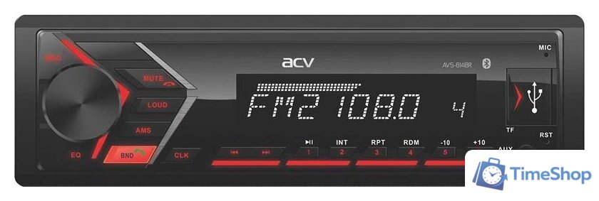 USB-магнитола ACV AVS-916BR - Изображение №1 — Интернет-магазин Time-Shop
