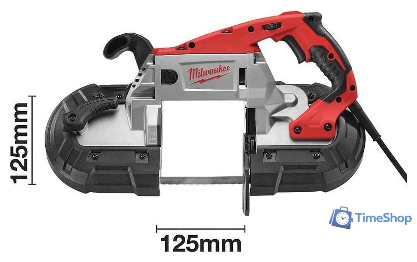 Ленточная пила Milwaukee BS 125 4933448245 - Изображение №19 — Интернет-магазин Time-Shop