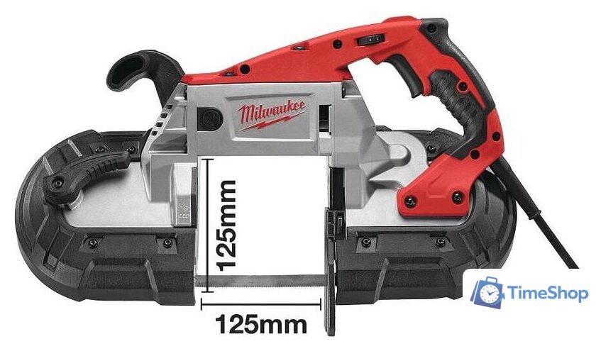 Ленточная пила Milwaukee BS 125 4933448245 - Изображение №20 — Интернет-магазин Time-Shop
