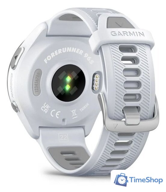 Умные часы Garmin Forerunner 965 (белый/серый) - Изображение №2 — Интернет-магазин Time-Shop