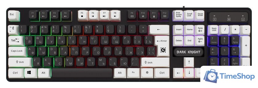 Клавиатура Defender Dark Knight GK-077 45077 - Изображение №1 — Интернет-магазин Time-Shop
