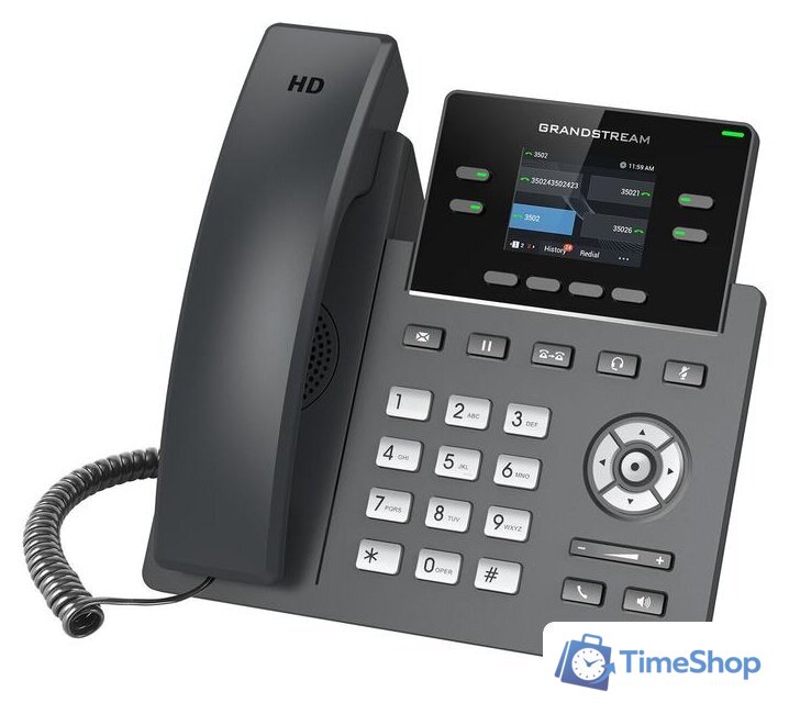 IP-телефон Grandstream GRP2612P - Изображение №3 — Интернет-магазин Time-Shop
