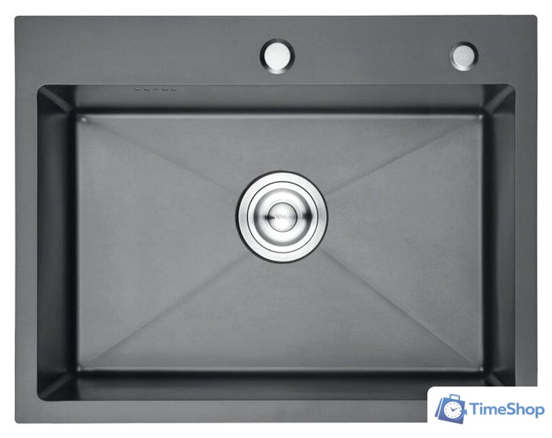 Кухонная мойка Gerhans K36045B (графит) - Изображение №1 — Интернет-магазин Time-Shop