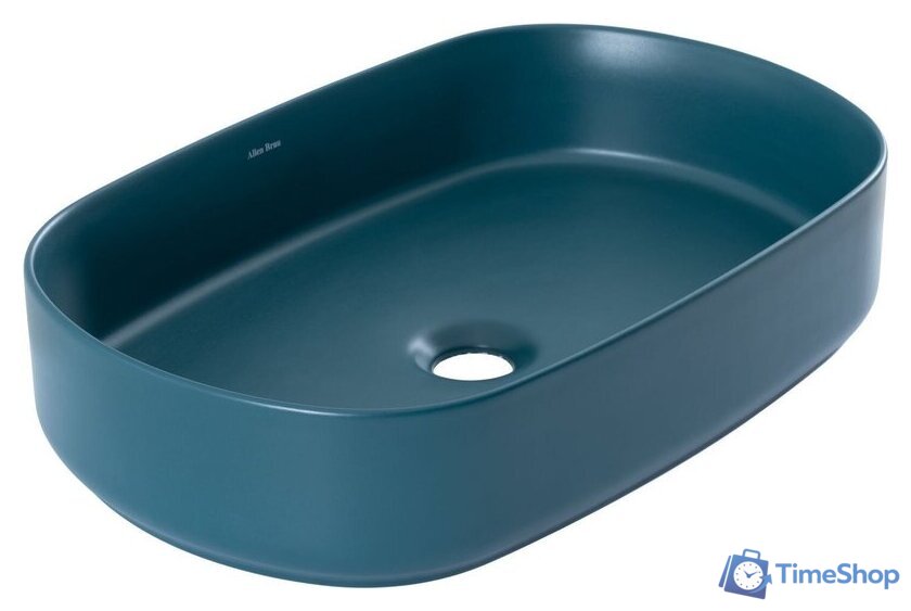 Умывальник Allen Brau Fantasy 55 4.11022.PT петроль - Изображение №1 — Интернет-магазин Time-Shop