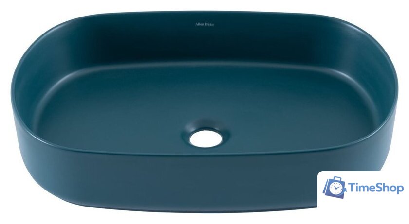 Умывальник Allen Brau Fantasy 55 4.11022.PT петроль - Изображение №6 — Интернет-магазин Time-Shop