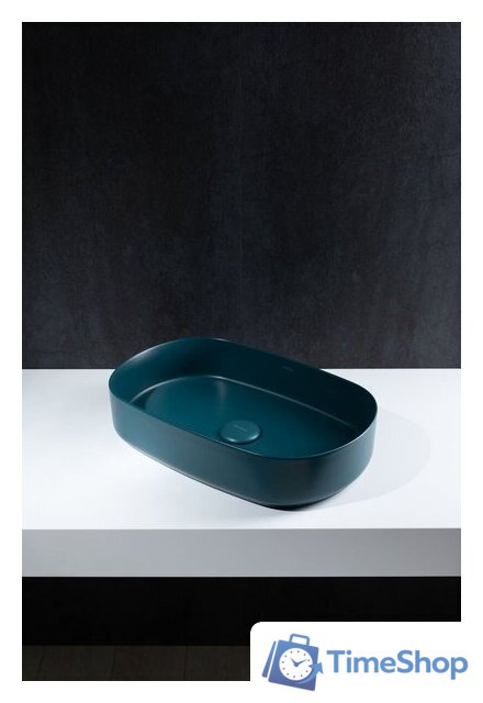 Умывальник Allen Brau Fantasy 55 4.11022.PT петроль - Изображение №2 — Интернет-магазин Time-Shop
