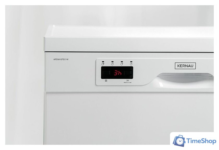 Отдельностоящая посудомоечная машина Kernau KFDW 6751.1 W - Изображение №3 — Интернет-магазин Time-Shop