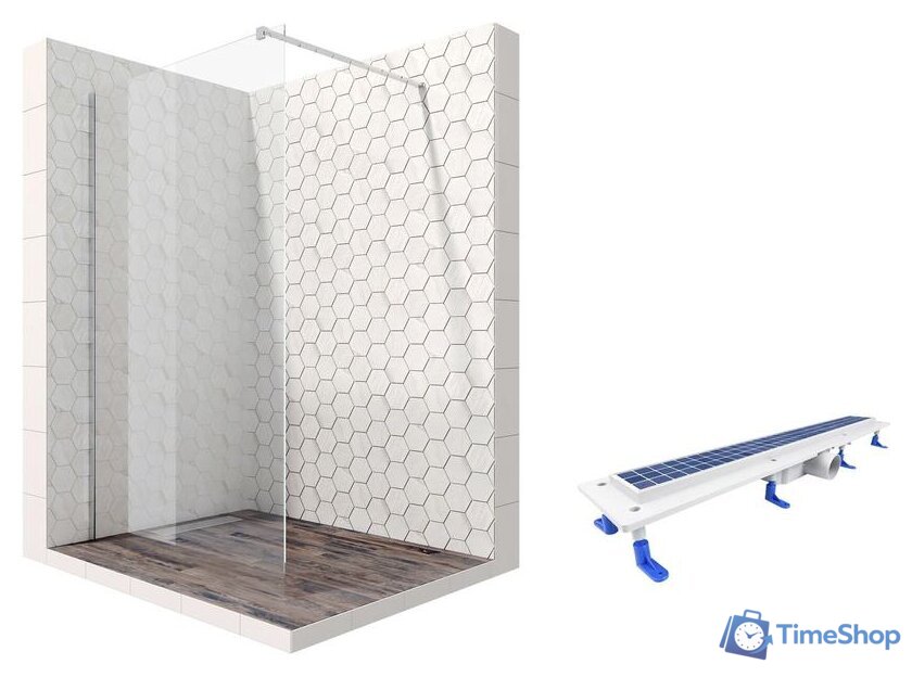 Душевая стенка Ambassador Set 15031104-ST9 - Изображение №1 — Интернет-магазин Time-Shop