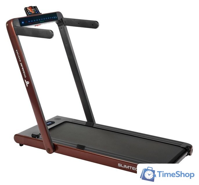 Электрическая беговая дорожка Titanium Masters Slimtech C10 (коричневый) - Изображение №1 — Интернет-магазин Time-Shop
