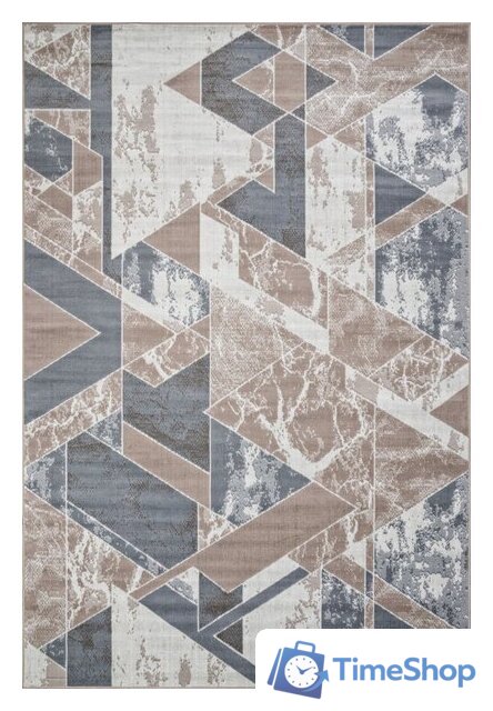 Ковер для жилой комнаты Merinos Sierra F354-STAN-BEIGE-BLUE (1х2) - Изображение №1 — Интернет-магазин Time-Shop