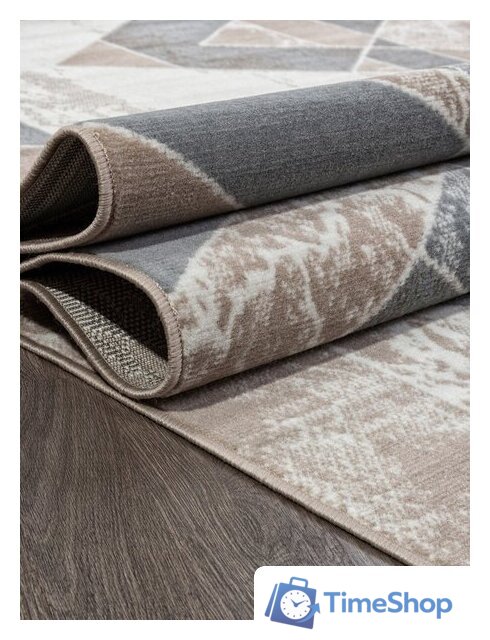 Ковер для жилой комнаты Merinos Sierra F354-STAN-BEIGE-BLUE (1х2) - Изображение №2 — Интернет-магазин Time-Shop