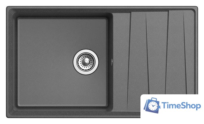 Кухонная мойка GranFest GF-LV-860L (графит) - Изображение №2 — Интернет-магазин Time-Shop