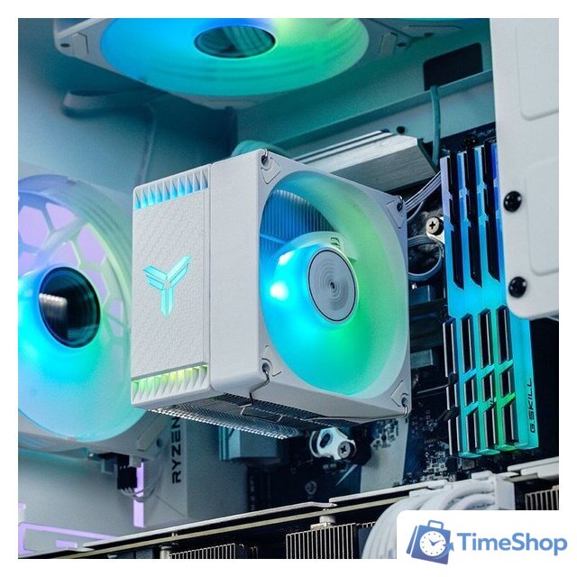 Кулер для процессора Jonsbo CR-1400 EVO ARGB White - Изображение №4 — Интернет-магазин Time-Shop