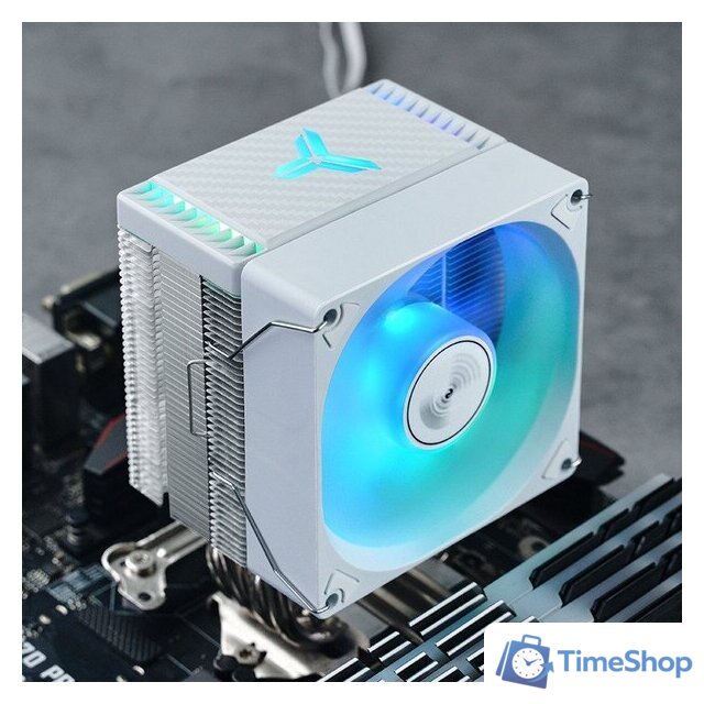 Кулер для процессора Jonsbo CR-1400 EVO ARGB White - Изображение №5 — Интернет-магазин Time-Shop