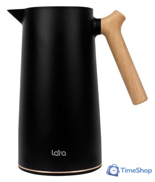 Кувшин-термос Lara LR04-84 1л (черный) - Изображение №1 — Интернет-магазин Time-Shop