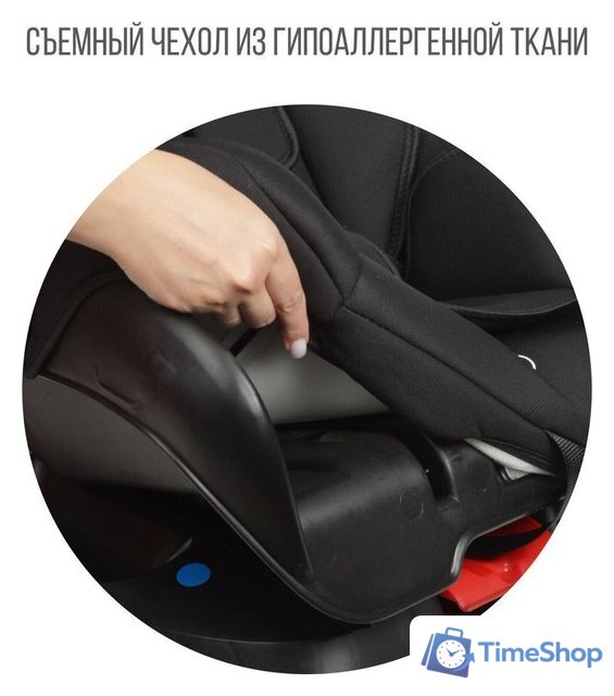 Детское автокресло Zlatek Галеон Lux KRES4008 (черный) - Изображение №8 — Интернет-магазин Time-Shop