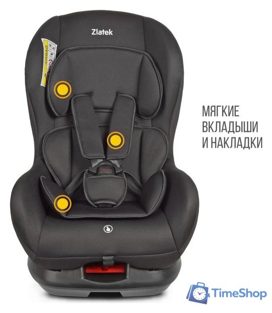 Детское автокресло Zlatek Галеон Lux KRES4008 (черный) - Изображение №2 — Интернет-магазин Time-Shop