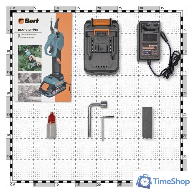 Секатор Bort BGS-21Li-Pro (с 1-им АКБ) - Изображение №11 — Интернет-магазин Time-Shop