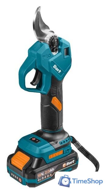 Секатор Bort BGS-21Li-Pro (с 1-им АКБ) - Изображение №1 — Интернет-магазин Time-Shop