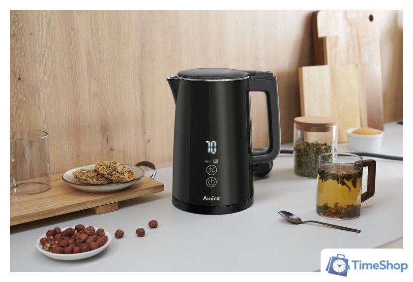 Электрический чайник Amica KF 6012 Digital - Изображение №13 — Интернет-магазин Time-Shop