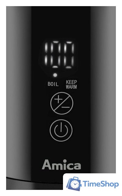 Электрический чайник Amica KF 6012 Digital - Изображение №10 — Интернет-магазин Time-Shop