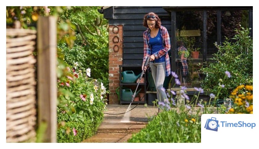 Мойка высокого давления Bosch EasyAquatak 100 Long Lance 06008A7E01 - Изображение №4 — Интернет-магазин Time-Shop