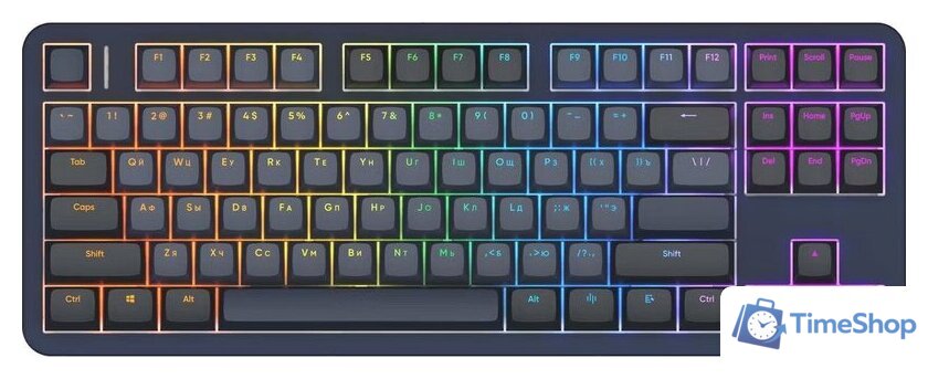 Клавиатура Red Square Alumix TKL Dark Matter (g3ms Sapphire) - Изображение №1 — Интернет-магазин Time-Shop