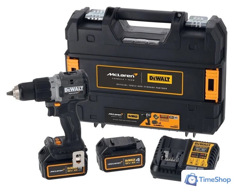 Ударная дрель-шуруповерт DeWalt DCD85MM2T (с 2-мя АКБ, кейс) - Изображение №1 — Интернет-магазин Time-Shop