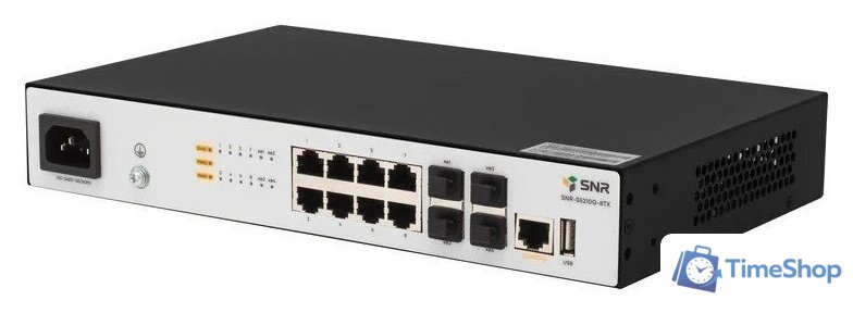 Управляемый коммутатор уровня 2+ SNR SNR-S5210G-8TX - Изображение №3 — Интернет-магазин Time-Shop