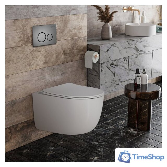 Унитаз подвесной Roxen Vortex 530160-01 Rimless Soft Close - Изображение №2 — Интернет-магазин Time-Shop