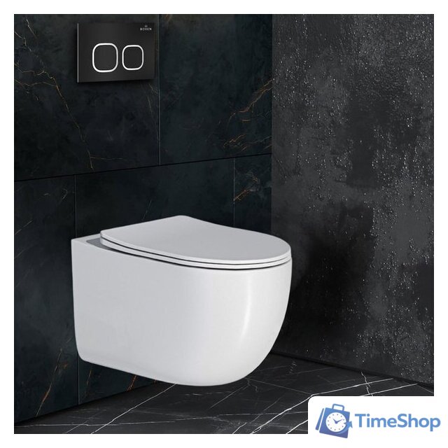 Унитаз подвесной Roxen Vortex 530160-01 Rimless Soft Close - Изображение №1 — Интернет-магазин Time-Shop