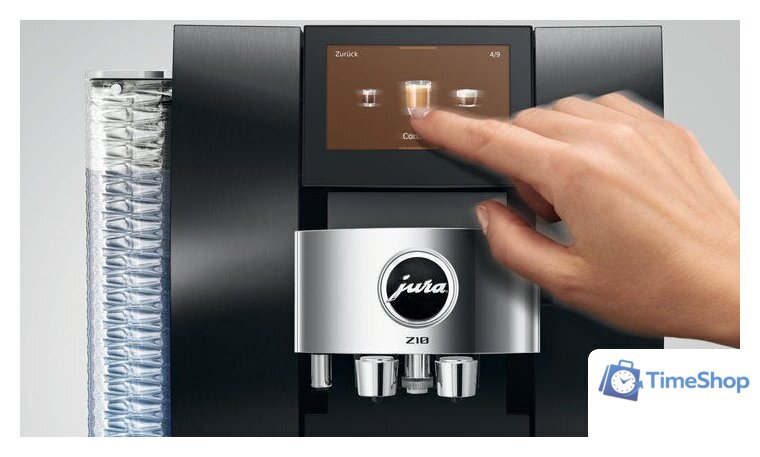 Кофемашина JURA Z10 Aluminium Black EB 15609 - Изображение №6 — Интернет-магазин Time-Shop