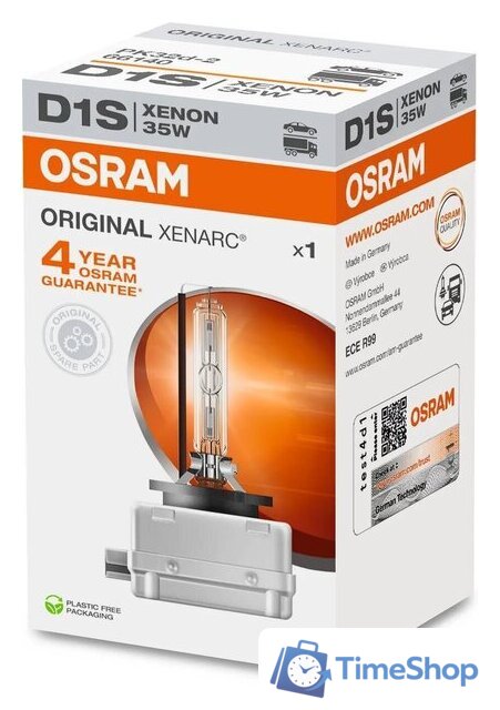 Ксеноновая лампа Osram D1S 66140 1шт - Изображение №3 — Интернет-магазин Time-Shop