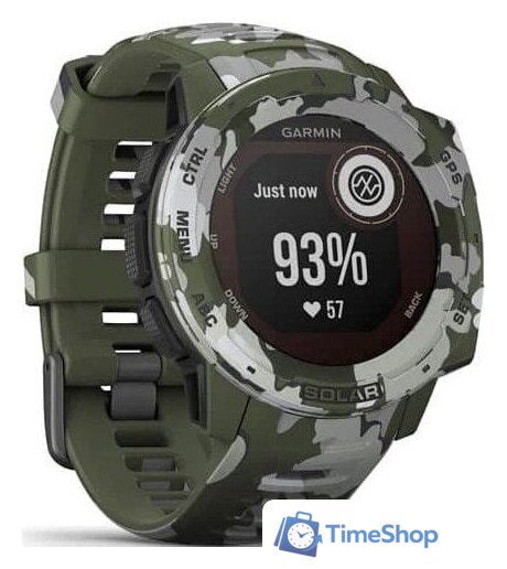 Умные часы Garmin Instinct Solar Camo Edition (лишайник) - Изображение №2 — Интернет-магазин Time-Shop
