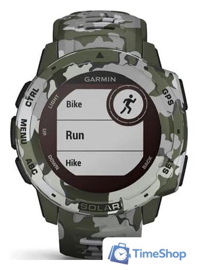 Умные часы Garmin Instinct Solar Camo Edition (лишайник) - Изображение №9 — Интернет-магазин Time-Shop