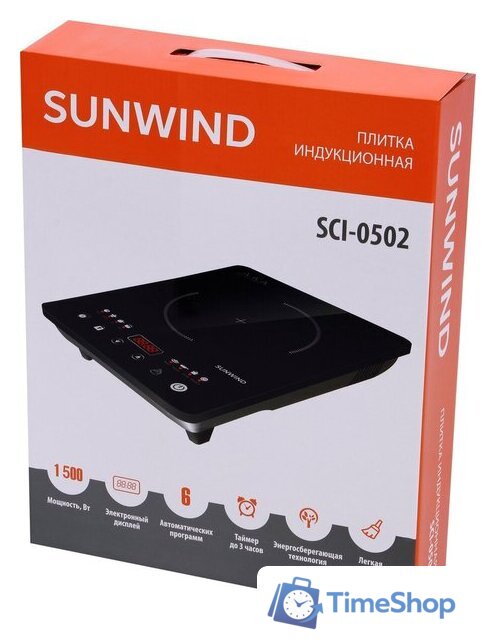 Настольная плита SunWind SCI-0502 - Изображение №8 — Интернет-магазин Time-Shop
